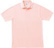 ベーシックライン入りポロシャツのカラー147（ピンク×ホワイト）
