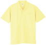 ドライメッシュポロシャツのカラー134（ライトイエロー）