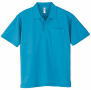 ドライメッシュポロシャツのカラー034（ターコイズブルー）