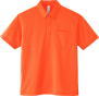 ドライボタンダウンポロシャツのカラー０１５（オレンジ）