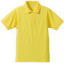 ドライカノコポロシャツのカラー021（イエロー）